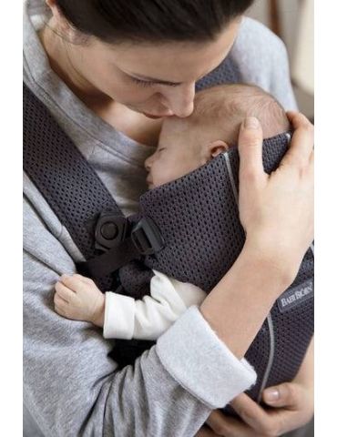 Babybjorn Nosidełko Mini 3D Mesh Navy blue