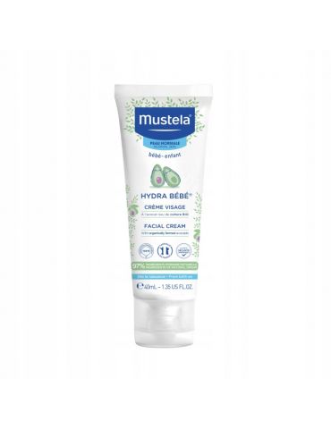 Mustela Krem do twarzy z organicznym avocado 40 ml