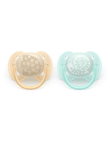 Avent Philips Smoczek uspokajający Ultra soft 0-6m ślimak