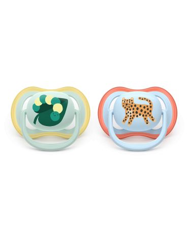 Avent Philips Smoczek uspokajający Ultra Air 0-6m Tygrys