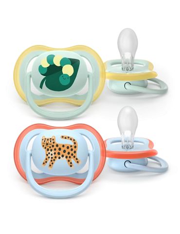 Avent Philips Smoczek uspokajający Ultra Air 0-6m Tygrys