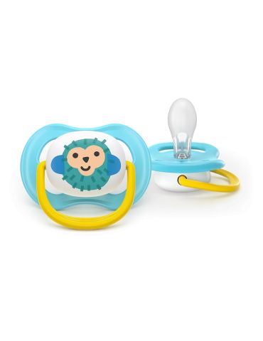 Avent Philips Smoczek uspokajający Ultra Air 6-18m banan