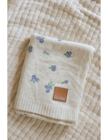 Elodie Kocyk ażurowy Pointelle Blueberry bliss