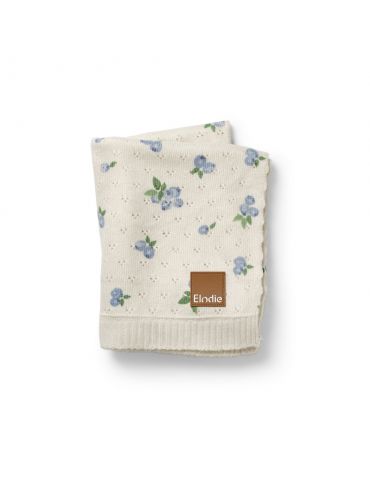 Elodie Kocyk ażurowy Pointelle Blueberry bliss