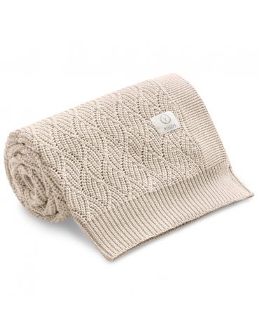 Yosoy Kocyk bambus bawełna Como Sunny beige