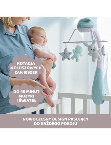 Chicco Karuzela na łóżeczko Rainbow 3w1 beżowy