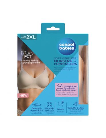 Canpol babies Biustonosz do karmienia i odciągania MumFIT 2XL