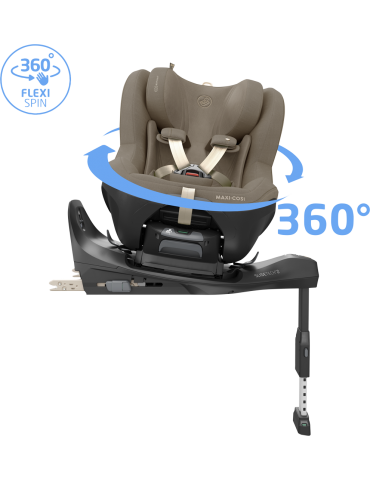Maxi Cosi Pearl Slide Pro Fotelik samochodowy 0-17,5 kg Authentic Truffle