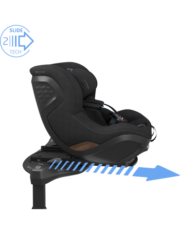 Maxi Cosi Pearl Slide Pro Fotelik samochodowy 0-17,5 kg Authentic Black
