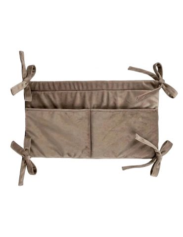 Yosoy Organizer do łóżeczka premium velvet beige