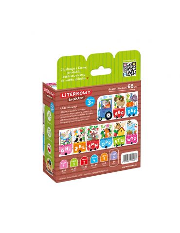 CzuCzu Literkowy traktor 3+