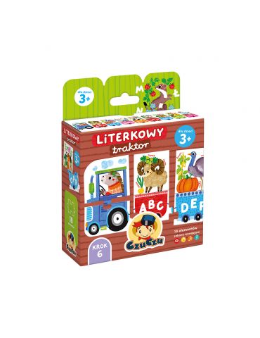 CzuCzu Literkowy traktor 3+