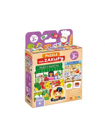 CzuCzu Puzzle Na zakupy 3+