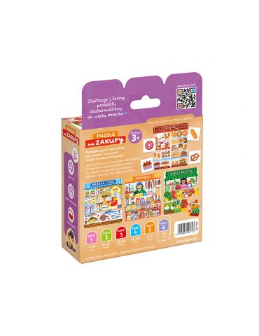 CzuCzu Puzzle Na zakupy 3+