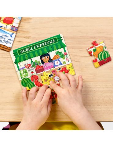 CzuCzu Puzzle Na zakupy 3+