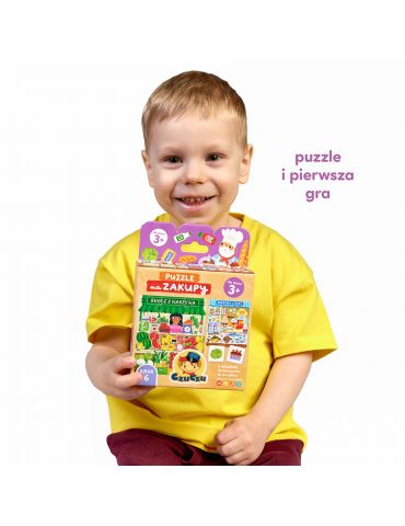CzuCzu Puzzle Na zakupy 3+