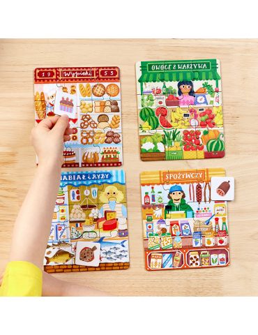 CzuCzu Puzzle Na zakupy 3+