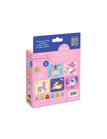 CzuCzu Puzzle Baśniowe Jednorożce 3+