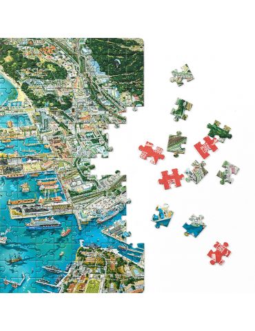 CzuCzu Puzzlove Gdynia 150 elementów