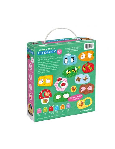 CzuCzu Puzzle z dziurką Przyjaciele 12m+