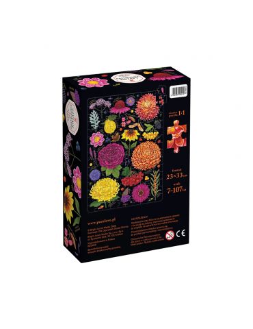 CzuCzu Puzzlove Nastrojowe kwiaty 150 elementów