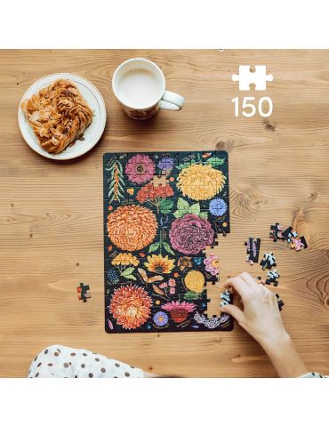 CzuCzu Puzzlove Nastrojowe kwiaty 150 elementów