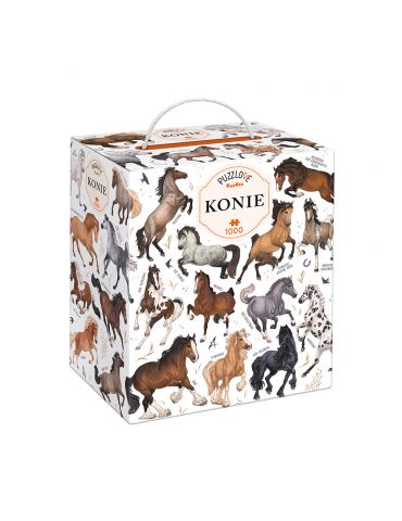 CzuCzu Puzzlove Konie 1000 elementów