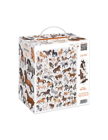 CzuCzu Puzzlove Konie 1000 elementów