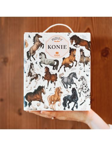 CzuCzu Puzzlove Konie 1000 elementów