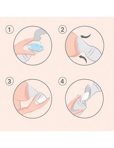 BabyOno Silikonowy Kolektor pokarmu
