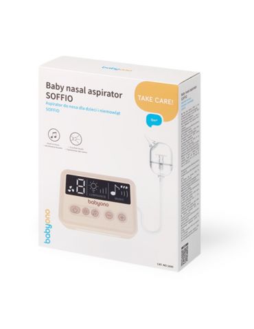 BabyOno Aspirator do nosa dla dzieci i niemowląt Soffio