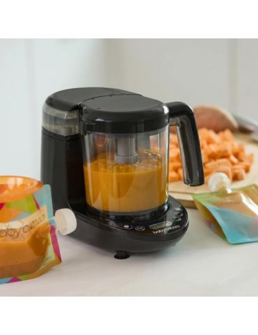 Baby Brezza Blender parowy Food maker deluxe All black