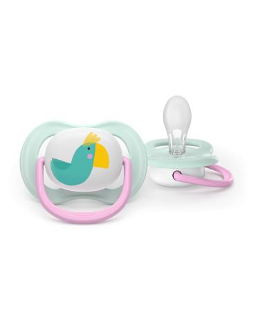 Avent Philips Smoczek uspokajający Ultra Air 0-6m Truskawka