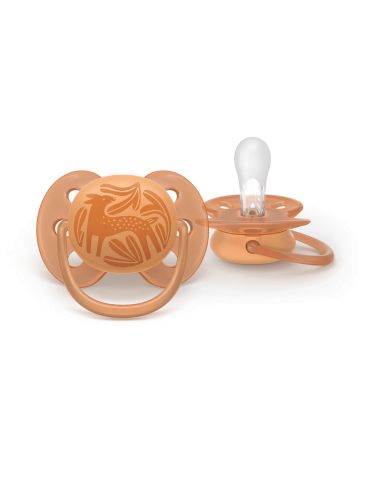 Avent Philips Smoczek uspokajający Ultra Air 6-18m liść