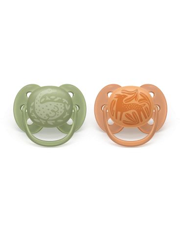 Avent Philips Smoczek uspokajający Ultra Air 6-18m liść