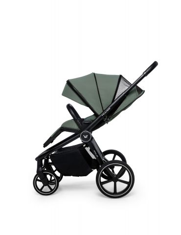 Muuvo Fold Wózek głęboko-spacerowy Pine Green