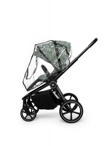 Muuvo Fold Wózek głęboko-spacerowy Pine Green