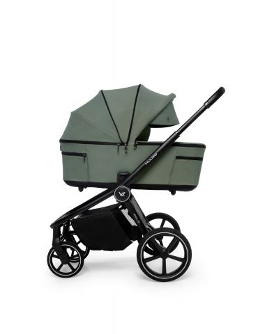 Muuvo Fold Wózek głęboko-spacerowy Pine Green