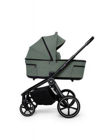 Muuvo Fold Wózek głęboko-spacerowy Pine Green
