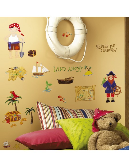 Naklejki Poszukiwacze skarbów Roommates
