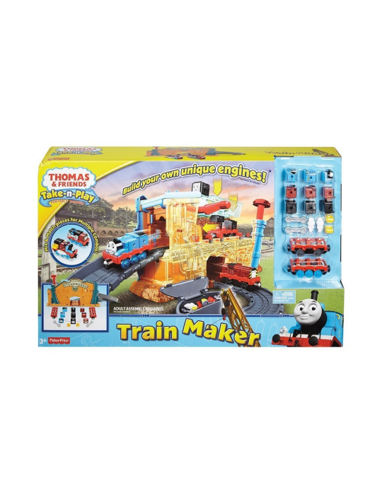 Fisher price Fabryka lokomotywek Take-n-Play Tomek i przyjaciele