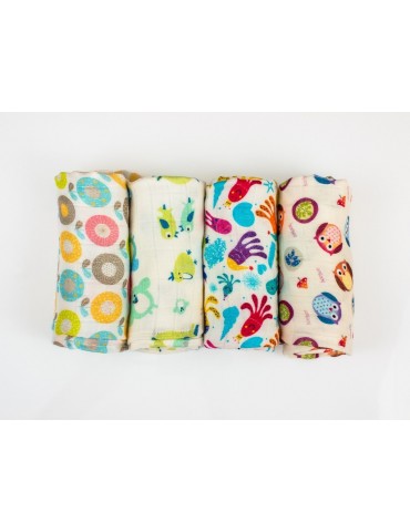 Pieluchy bambusowe 75x75 Kieczmerscy