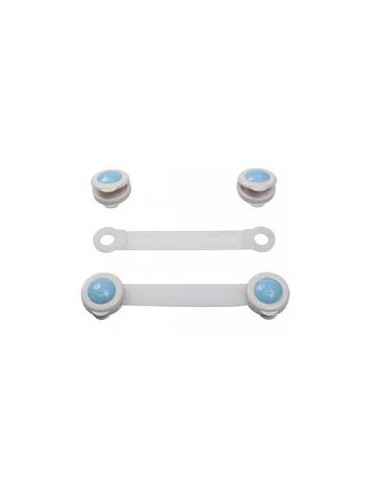 Uniwersalne zabezpieczenie BabyOno 953/1 białe (2szt.) Uniwersalne zabezpieczenie BabyOno 953/1 białe (2szt.)