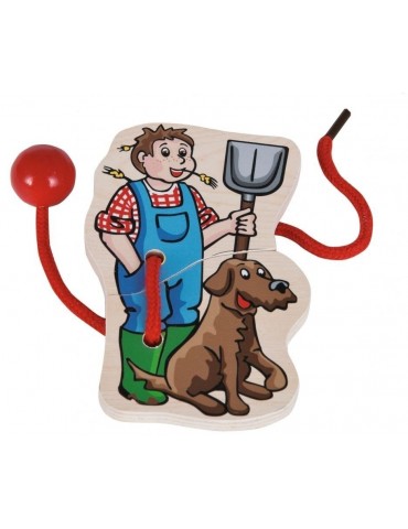 Eichhorn Układanka Przeplatanka 10 elementów Simba