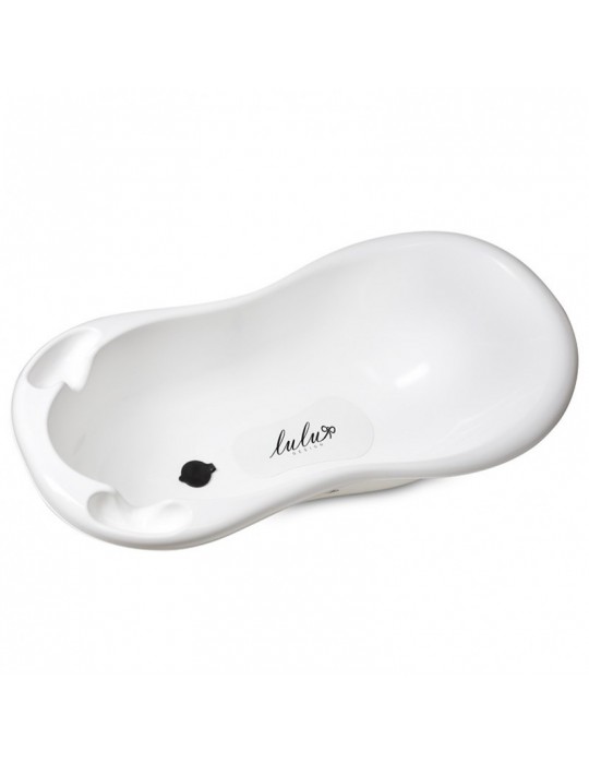  Lulu Design Wanna 100 cm z korkiem i matą antypoślizgową biała Maltex