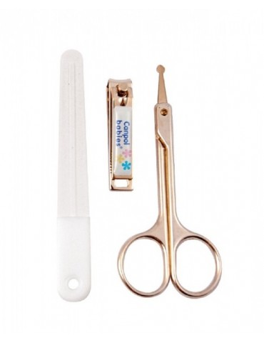 Nożyczki, cążki, pilniczek - zestaw Canpol 