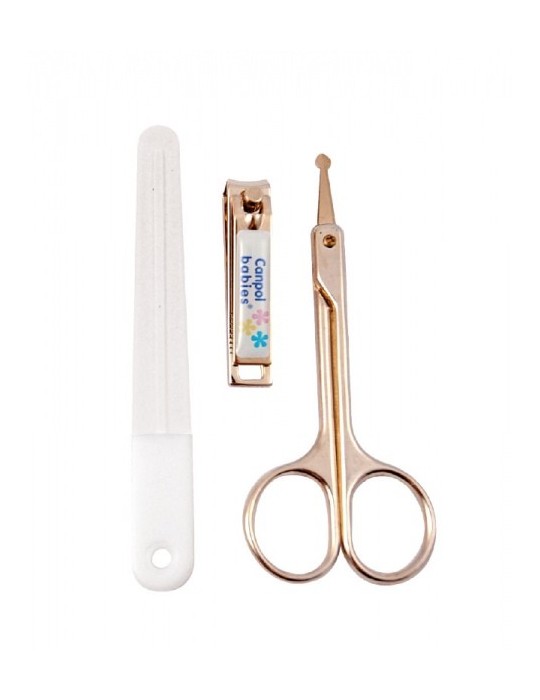 Nożyczki, cążki, pilniczek - zestaw Canpol 