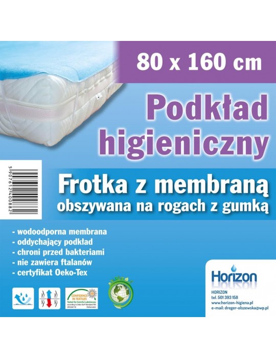 Horizon Podkład higieniczny ekologiczny 80x160cm