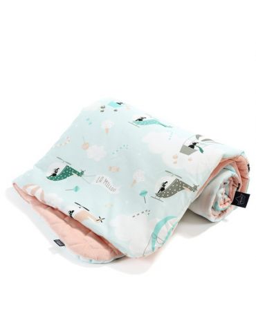 Kocyk średniaka slim La Millou (miss cloudy powder pink)