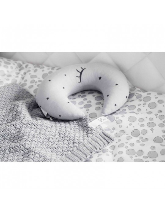 Effik Kocyk szary 100% bawełny